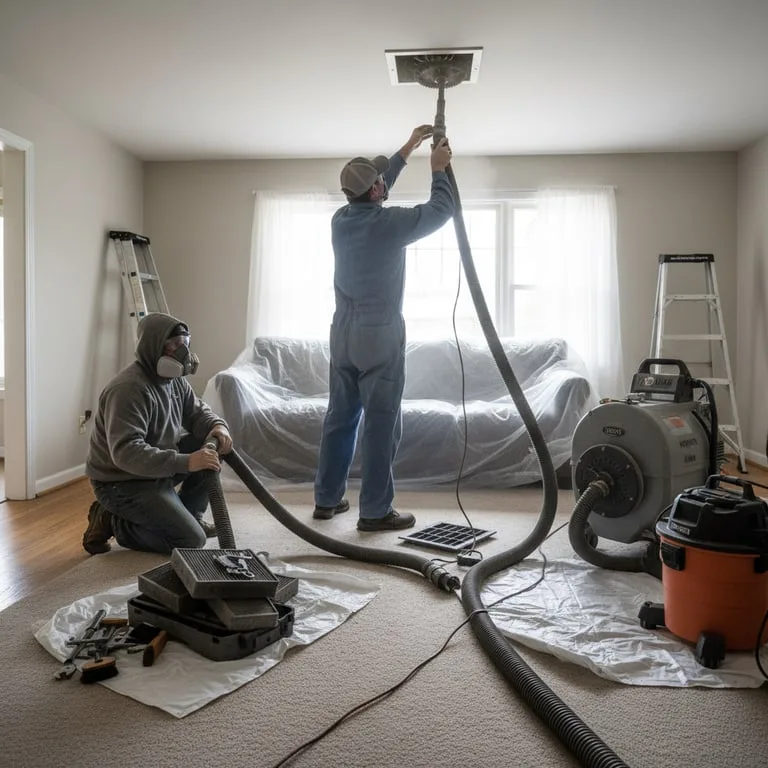 Air Duct Cleaning in Fontana, CA